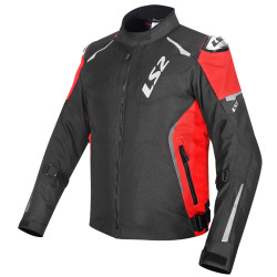 LS2 ZOOM MONT SİYAH-KIRMIZI