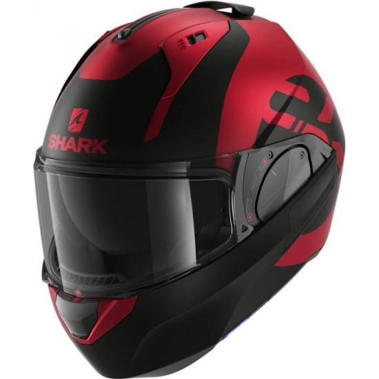 SHARK EVO-ES KEDJE MAT ÇENE AÇILIR KASK RKR SHARK EVO-ES KEDJE MAT ÇENE AÇILIR KASK RKR