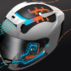 SHOEI X-SPIRIT PRO ESCALATE TC-5 KASK