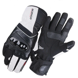 Scoyco MC82 Kışlık Korumalı Eldiven (Siyah-Beyaz)