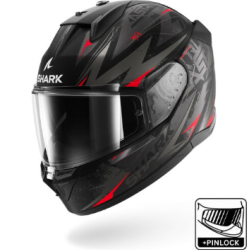 SHARK D-SKWAL 3 BLAST-R MAT KAPALI KASK KAR