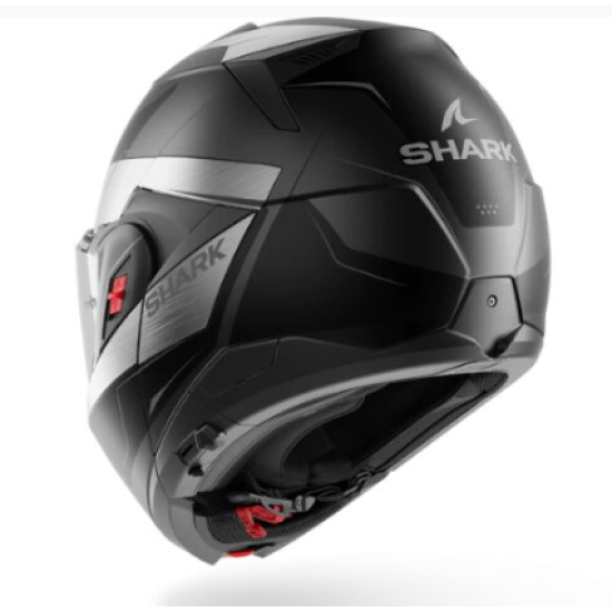 Shark Oxo Mekarıum Mat Çene Açılır Kask AUK