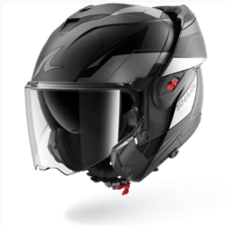 Shark Oxo Mekarıum Mat Çene Açılır Kask AUK