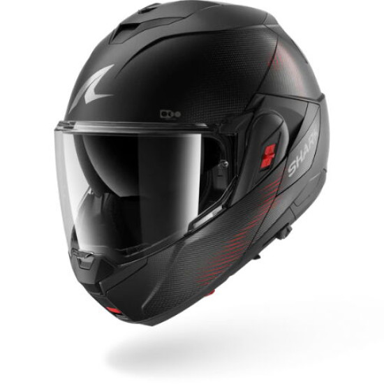 Shark Oxo Sp Lyne Mat Çene Açılır Kask KAA 