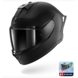 Shark Skwal Cup Dark Shadow Mat Kapalı Kask KMA