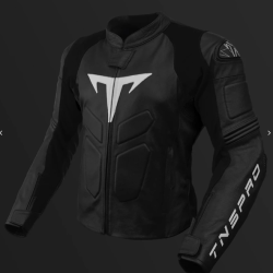 TNS PRO Nova Specter Deri Motorcu Montu SİYAH