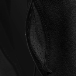 TNS PRO Nova Specter Deri Motorcu Montu SİYAH