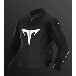 TNS PRO Super Collection Black Deri Motorcu Montu