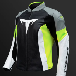 TNS PRO Valora Fluxa Kadın Deri Motorcu Montu