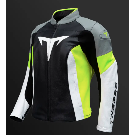 TNS PRO Valora Fluxa Kadın Deri Motorcu Montu