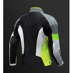 TNS PRO Valora Fluxa Kadın Deri Motorcu Montu