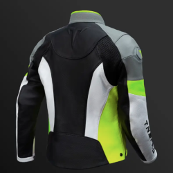 TNS PRO Valora Fluxa Kadın Deri Motorcu Montu