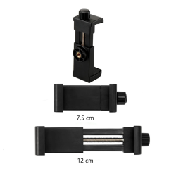 Knmaster HC-20 Motosiklet Kask Çene Yapıştırıcılı Telefon Ve Aksiyon Kamera Tutucu Full Set