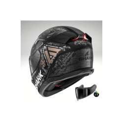 Shark Skwal İ3 Hellcat Mat Kapalı Kask KUA