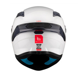 KASK MT FF106B TARGO S SOLID A0 MAT INCI BEYAZ