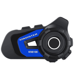 Knmaster KN6100 Motosiklet Kask İnterkom Bluetooth Intercom Kulaklık Seti PRO